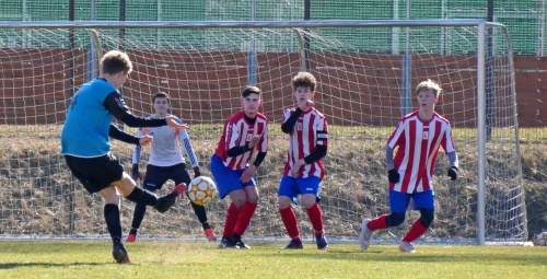 AT Consult KP MD U 17 - finále, jaro 2022 FK Jaroměř - FC Nový Hradec Králové, 12.3.2022, foto: Vaclav Mlejnek